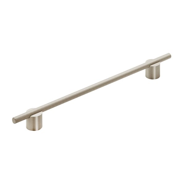 Amerock Transcendent 10-1/16-in Centre to Centre Silver Champagne Drawer Pull