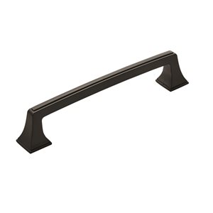 Amerock Mulholland 8-in Centre to Centre Black Bronze Appliance Pull