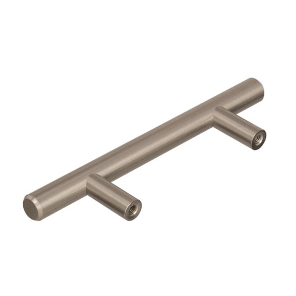 Poignée d'armoire Bar Pulls d'Amerock, centre à centre, 3 po, nickel sterling, 25 pièces