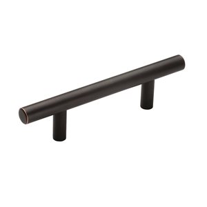 Amerock Bar Pulls 10-Pack 3-in Centre to Centre Oil-Rubbed Bronze Drawer Pull