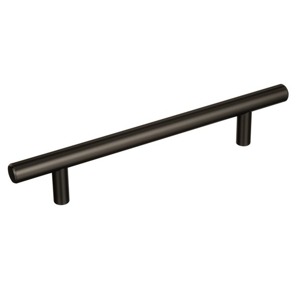 Poignée d'armoire Bar Pulls d'Amerock, centre à centre, 5-1/16 po, bronze noir, 10 pièces