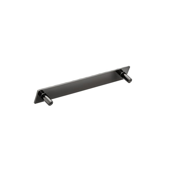 Amerock Kamari 7-9/16-in Centre to Centre Gunmetal Drawer Pull