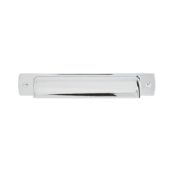 Amerock Rochdale 3-3/4-in 10-Pack Centre to Centre Polished Chrome Cup Drawer Pull