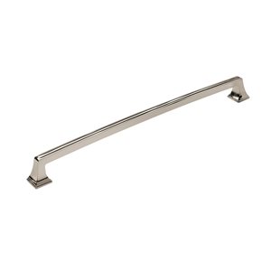 Amerock Mulholland 18-in Centre to Centre Polished Nickel Appliance Pull