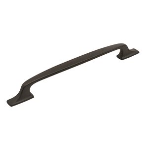 Amerock Highland Ridge 12-in Centre to Centre Black Bronze Appliance Pull