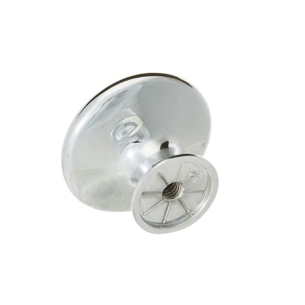 Amerock Inspirations 1.31-in Polished Chrome Round Transitional Cabinet Knob - 10-Pack