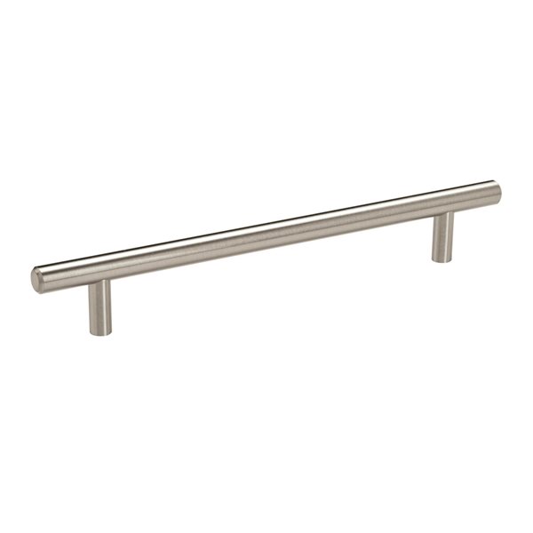 Amerock Bar Pulls 10-Pack 7-in Centre to Centre Satin Nickel Drawer Pull