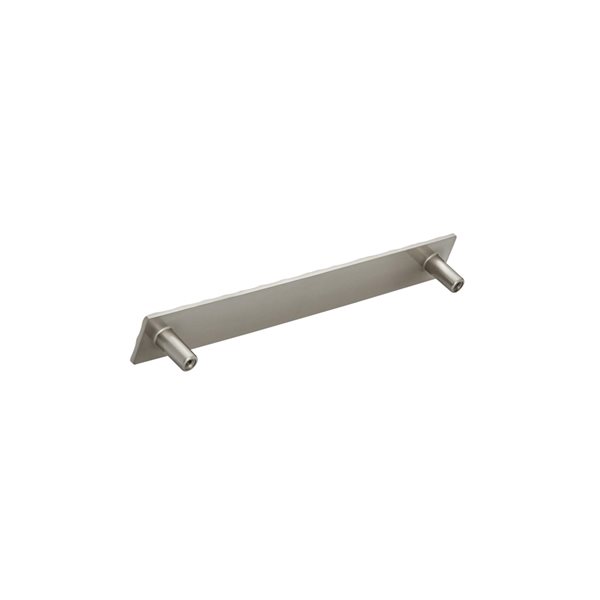 Amerock Kamari 7-9/16-in Centre to Centre Satin Nickel Drawer Pull