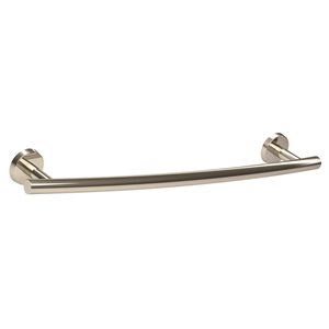 Amerock Arrondi 18-in Polished Stainless Steel Wall Mount Towel Bar