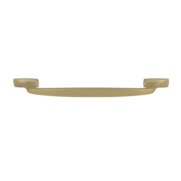 Amerock Highland Ridge 12-in Centre to Centre Golden Champagne Appliance Pull