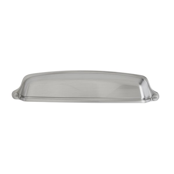 Amerock Stature 10-Pack 5-1/16-in Centre to Centre Satin Nickel Cup Drawer Pull