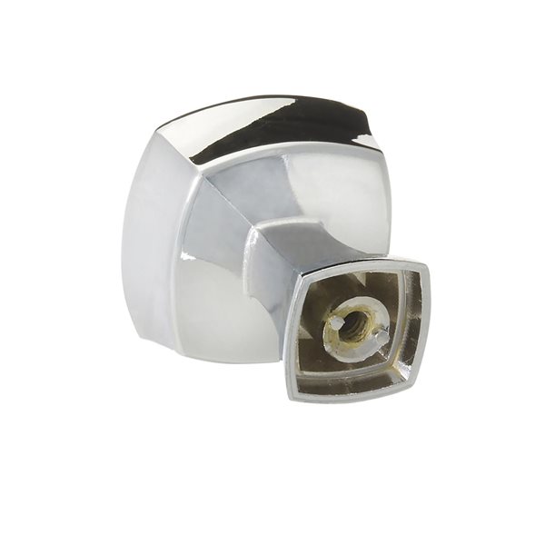 Amerock Stature 1.25-in Polished Chrome Square Transitional Cabinet Knob - 10-Pack