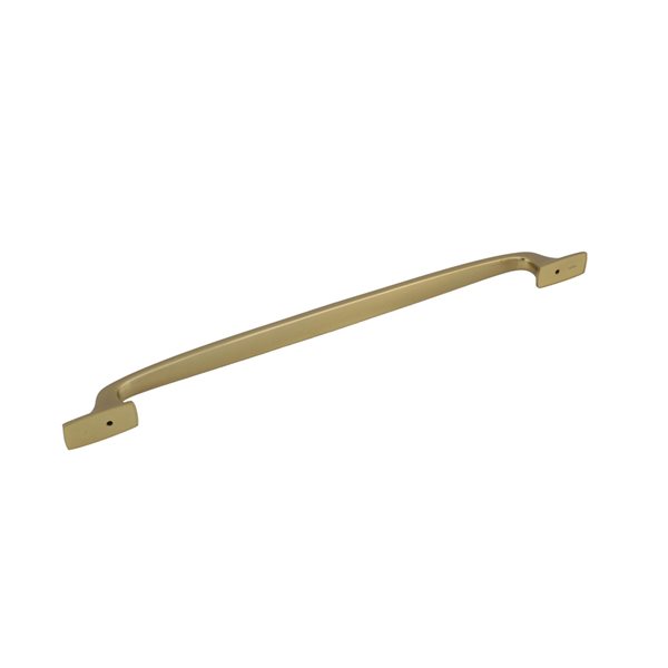 Amerock Highland Ridge 18-in Centre to Centre Golden Champagne Appliance Pull