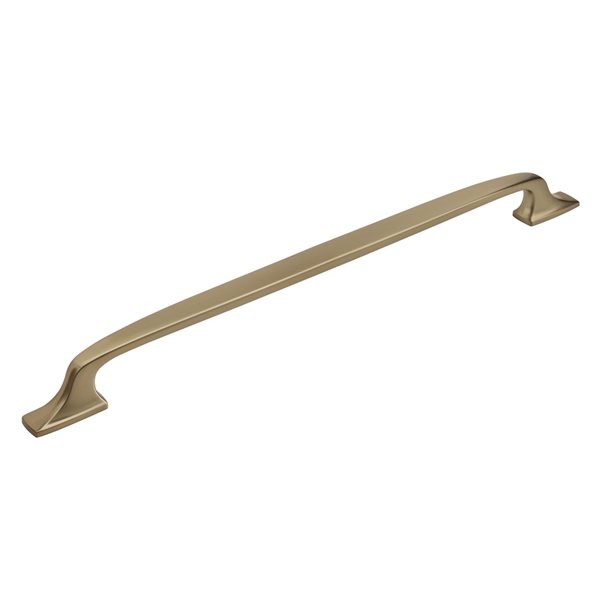 Amerock Highland Ridge 18-in Centre to Centre Golden Champagne Appliance Pull