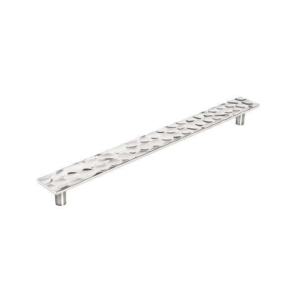 Amerock Kamari 10-1/16-in Centre to Centre Polished Nickel Drawer Pull