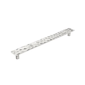 Amerock Kamari 10-1/16-in Centre to Centre Polished Nickel Drawer Pull