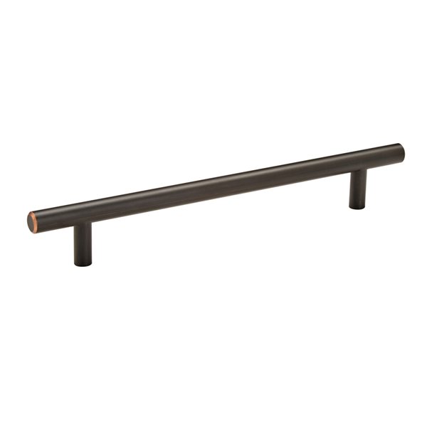 Poignée d'armoire Bar Pulls d'Amerock, centre à centre, 7 po, bronze huilé, 10 pièces