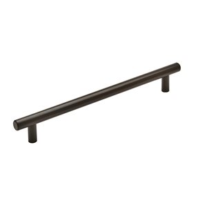 Poignée pour électroménager Bar Pulls d'Amerock, centre à centre, 12 po, bronze noir