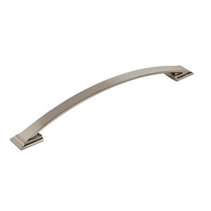 Amerock Candler 12-in Centre to Centre Polished Nickel Appliance Pull