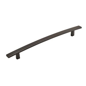 Amerock Cyprus 12-in Centre to Centre Black Bronze Appliance Pull