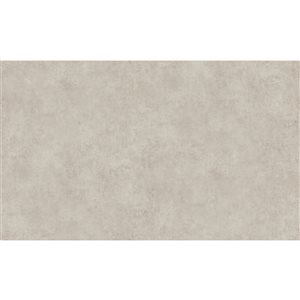 Papier peint en vinyle non encollé texturé taupe Rainey par Advantage couvrant 57,8 pi²
