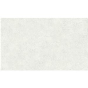 Papier peint en vinyle non encollé texturé blanc cassé Rainey par Advantage couvrant 57,8 pi²