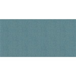 Advantage Seaton Aquamarine Faux Grasscloth 57.8-sq. ft. Unpasted Vinyl Wallpaper