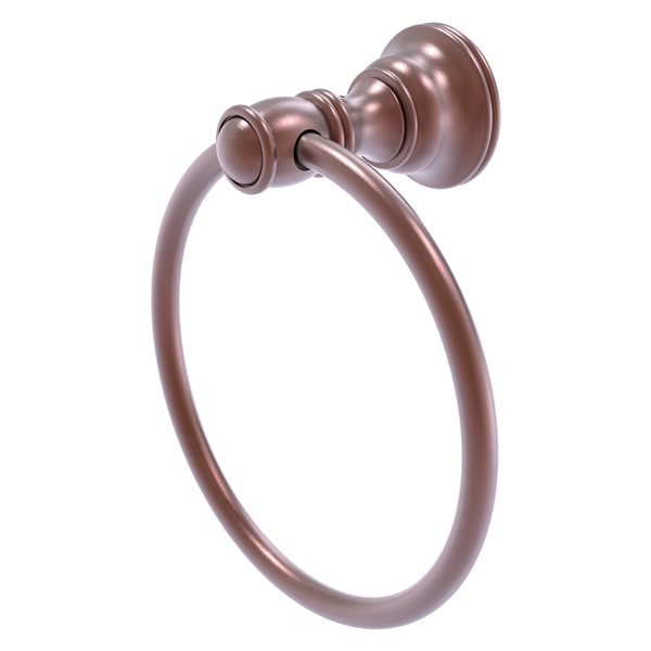 Allied Brass Carolina Antique Copper Wall Mount Towel Ring