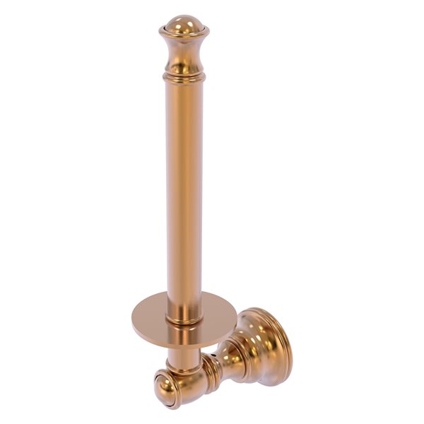 Allied Brass Carolina Wall Mount Brushed Bronze Single Post Toilet   330870061 MainImage 001 L 