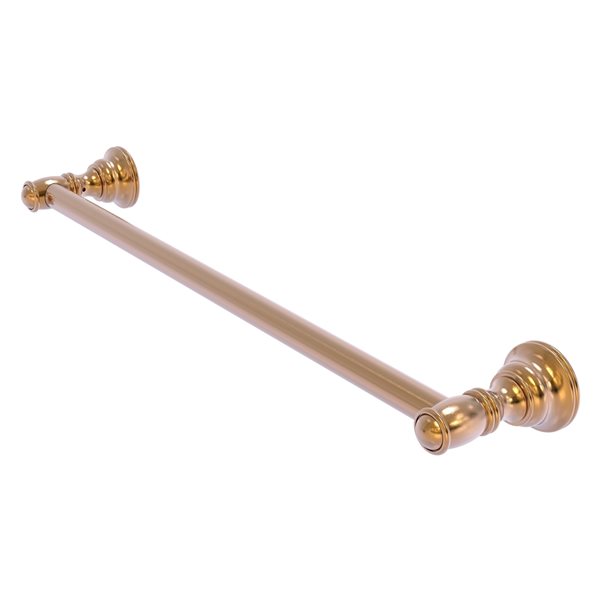 Allied Brass Carolina 18-in Brushed Bronze Wall Mount Single Towel Bar