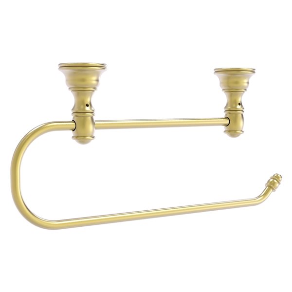 Allied Brass Metal Mounted Satin Brass Paper Towel Holder CL 25EC SBR   330870271 MainImage 001 L 