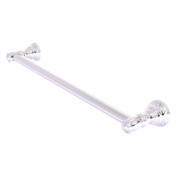 Allied Brass Carolina 18-in Polished Chrome Wall Mount Single Towel Bar