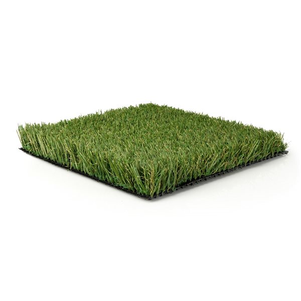 Green As Grass Fescue 25-ft x 15-ft Pro Artificial Grass