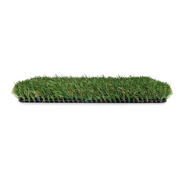 Green As Grass Fescue 25-ft x 15-ft Pro Artificial Grass