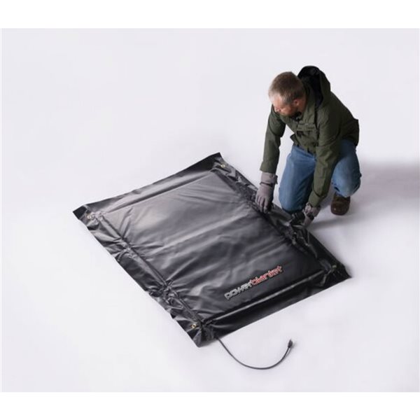 Powerblanket 3ft x 4ft Insulated and Heated Concrete Curing Blanket