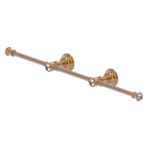 Gold Color Brass Single Towel Bar Towel Rack Bathroom Wall Mounted