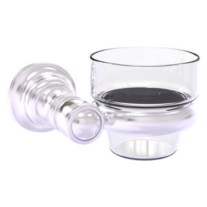 Allied Brass Carolina Glass Votive Candle Holder in Satin Chrome
