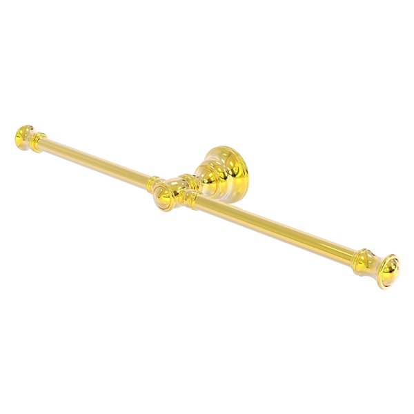 Allied Brass Carolina 17-in Polished Brass Wall Mount Single Towel Bar