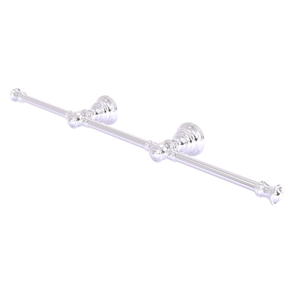 Allied Brass Carolina 22-in Satin Chrome Wall Mount Single Towel Bar