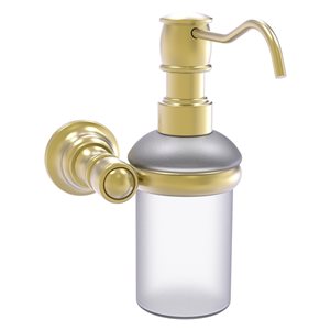 Allied Brass Carolina Satin Brass Soap and Lotion Dispenser