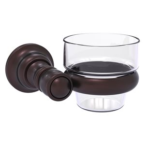 Allied Brass Carolina Glass Votive Candle Holder in Antique Bronze