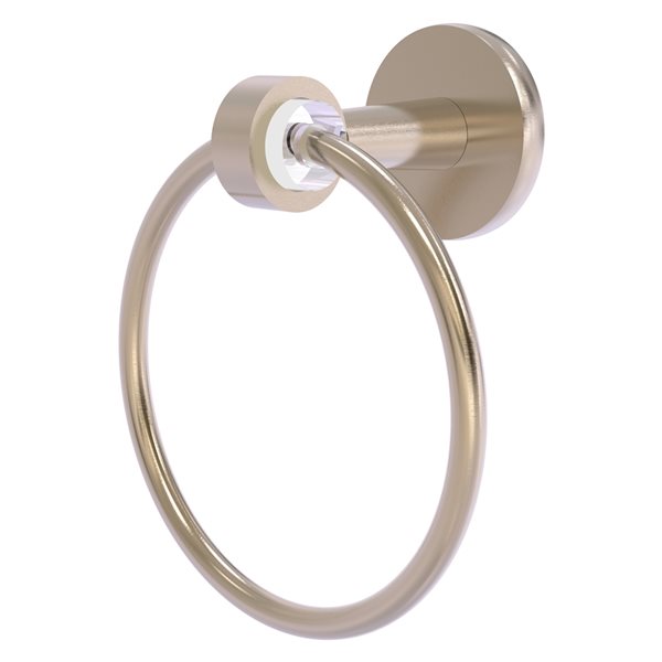 Allied Brass Clearview Antique Pewter Wall Mount Towel Ring