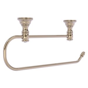 Allied Brass Metal Antique Pewter Under Cabinet Paper Towel Holder