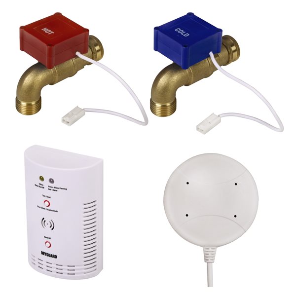 MyGuard Indoor Automatic Water Leak Detector with Shut-Off System HAMGWLDS  | RONA