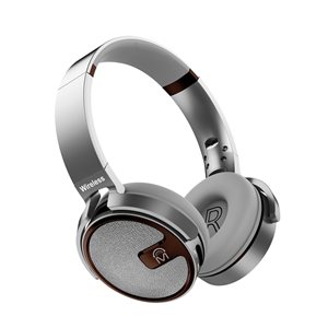 M XS5 Silver Over the Ear Headphones