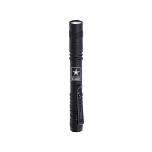 Lampe poche en aluminium de qualité militaire avec attache de poche par U.S. Army