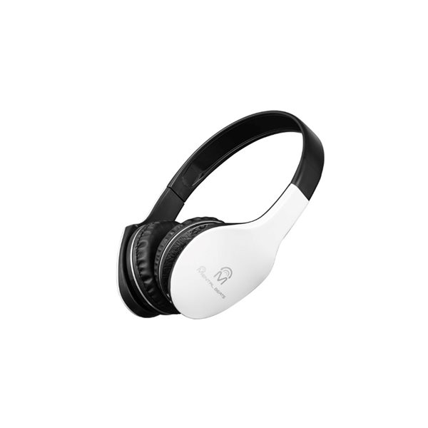 M Over-Ear DJ Skin Headphones - White