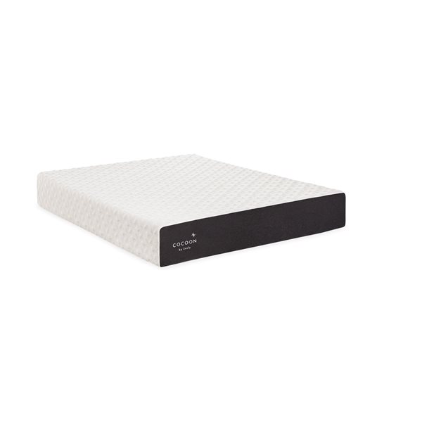 Cocoon by Sealy Cocoon Classic 10-in Firm Queen Memory Foam Mattress ...