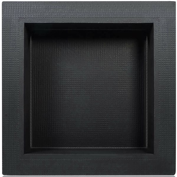 Tooltech Xpert Black Foam Wall Mount Shower Niche