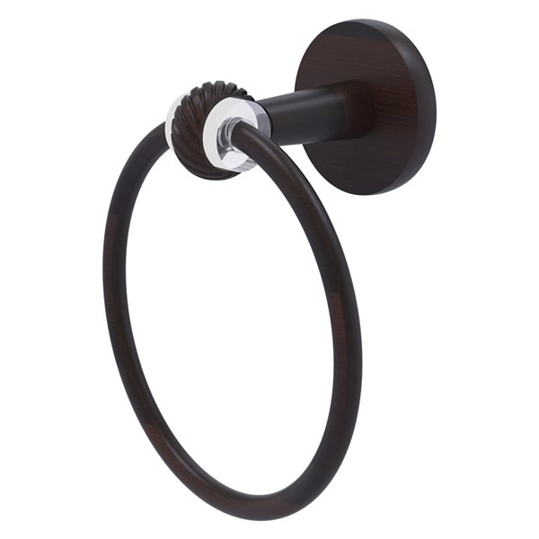 Allied Brass Clearview Wall Mount Towel Ring - Venetian Bronze